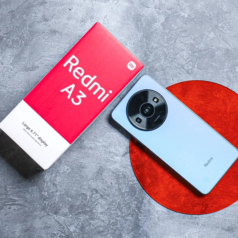 گوشی موبایل شیائومی مدل Redmi A3 دو سیم کارت ظرفیت 128 گیگابایت و رم 4 گیگابایت